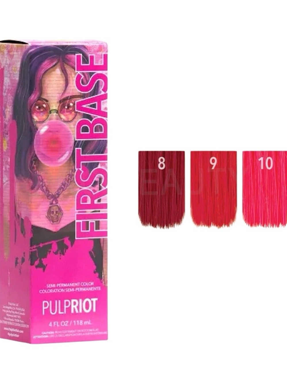 Pulp Riot Semi-Permanent Hair Color- First Base - Picture 2 of 4